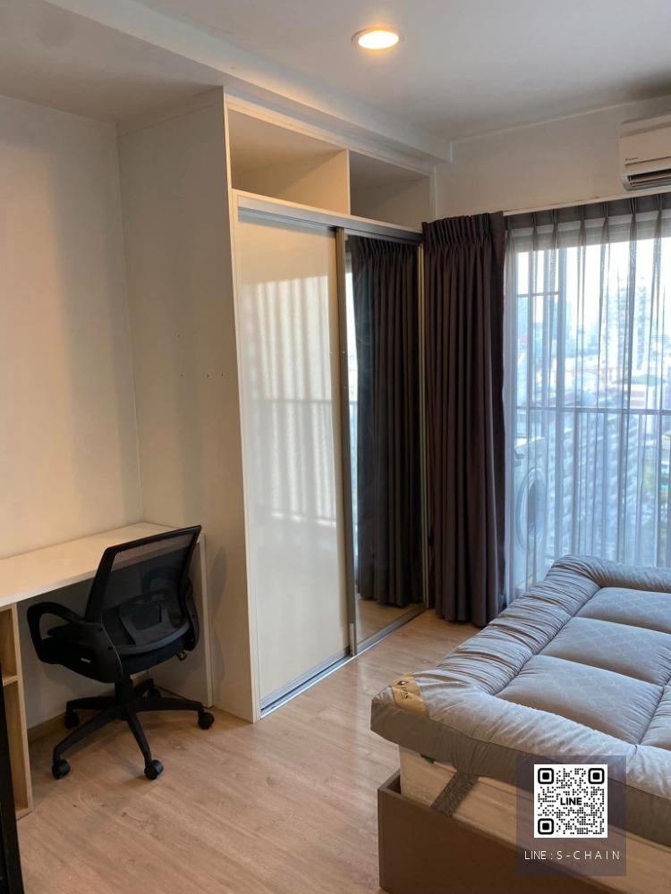 FOR RENT>> Fuse Miti Ratchada - Sutthisan>>  ชั้น 12 ห้องทิศเหนือ วิวโล่ง ไม่ร้อน เดินทางสะดวก  ใกล้จุดขึ้นลงทางด่วนดินแดง ใกล้ BTS สะพานควาย อารีย์ จตุจักร และ MRT สุทธิสาร #LV-MO154