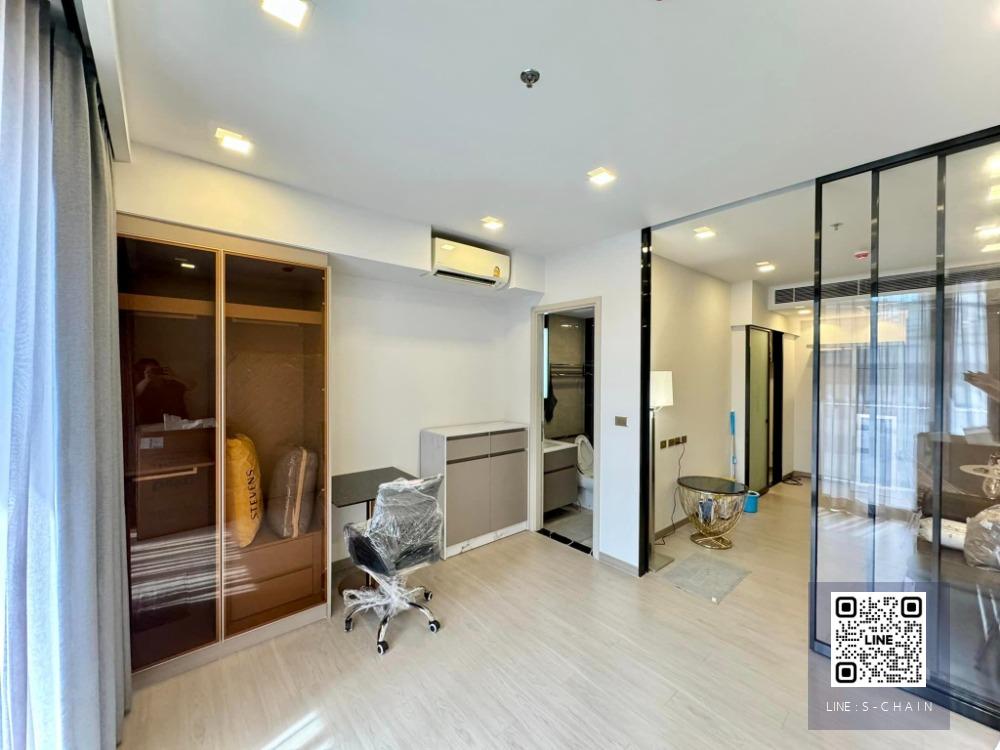 📢✨FOR RENT>> One 9 Five Asoke - Rama9>> ตึก A ชั้น 12 ห้องฮวงจุ้ย วิวรับทรัพย์ตรงสวน สระข้างๆห้องใหม่เฟอร์นิเจอร์ครบ ใกล้ MRT พระราม 9 #LV-MO547