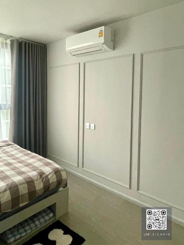 🌺FOR RENT>> Atmoz Oasis Onnut>> ใกล้ BTS ศรีนุช ตึก D ชั้น 5 วิวสระว่ายน้ำ บิ้วอินทั้งห้อง ผนังบัวทั้งห้อง ☁️Fully furnished #LV-MO1203