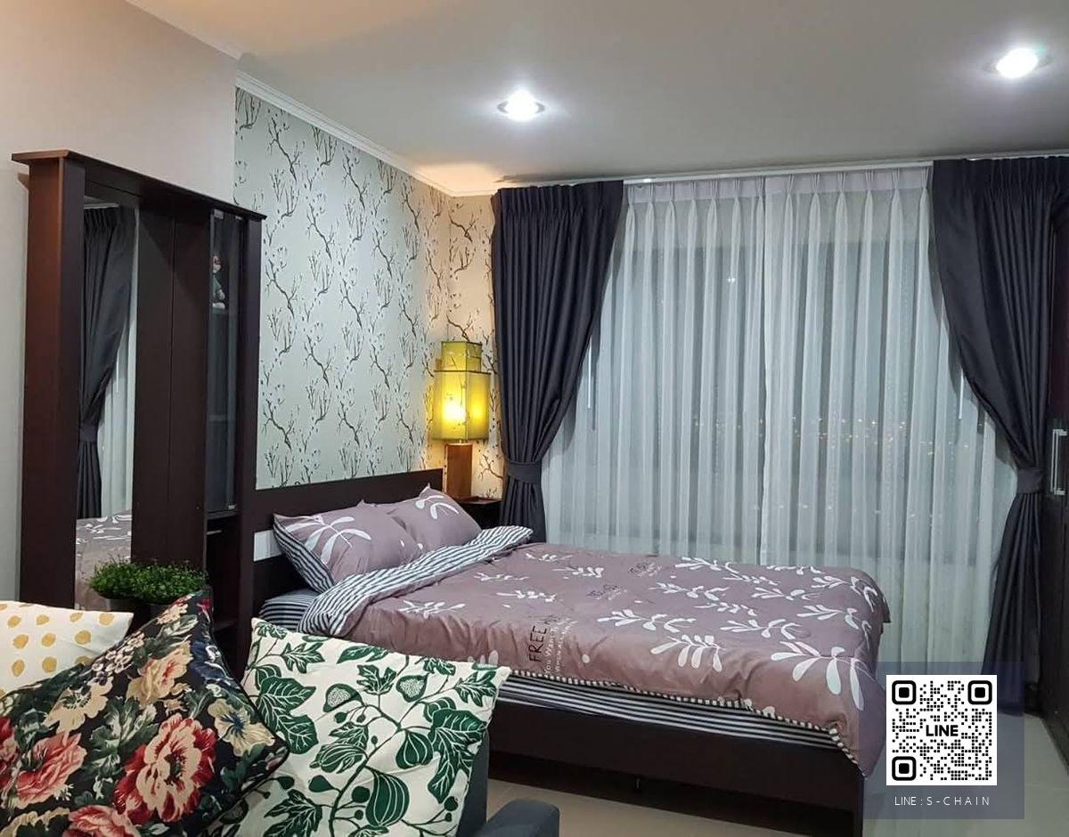 📢✨FOR RENT>> Lumpini Ville Sukhumvit 77>> ห้อง Studio ชั้น 16 ตึก 2 เฟอร์นิเจอร์ครบพร้อมเครื่องใช้ไฟฟ้า ใกล้ BTS อ่อนนุช #LV-MO1986