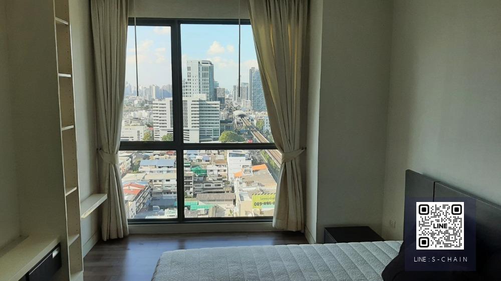 FOR RENT>> The Room Sukhumvit 62>> ตึก Aชั้น 19 ติด BTS ปุณรวิถี เฟอร์นิเจอร์ครบ #LV-MO265