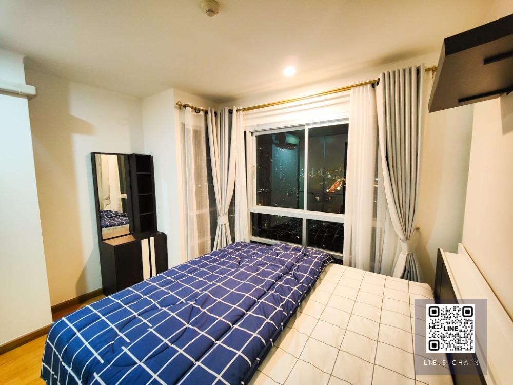 FOR FRENT>> U Delight @Jatujak Station>> ชั้น 24 ห้องมุม วิวสระว่ายน้ำ ห้องทาสีพร้อมเฟอร์นิเจอร์ใหม่  ใกล้ BTS หมอชิต #LV-M093