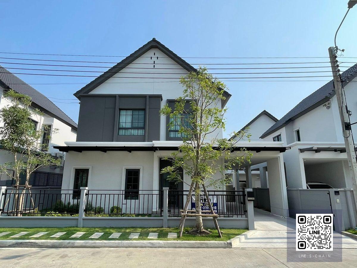 📢🏡HOME FOR RENT🌸Centro Bangna บ้านเดี่ยวสุดหรู 2 ชั้น  ติดถนนกิ่งแก้ว ใกล้ Mega บางนาขนาด 58 ตร.ว 4 ห้องนอน #LV-MO1734