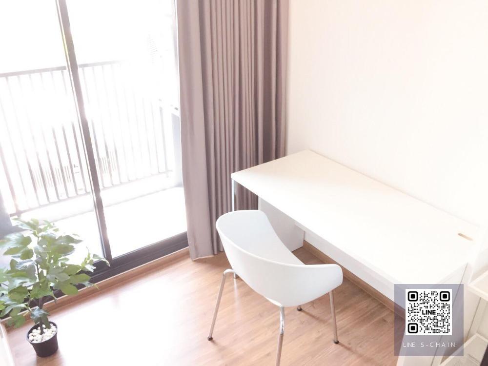 FOR RENT>> The Origin Ram 209 Interchange>> ห้อง 1 Bed Plus   ชั้น 2 เฟอร์นิเจอร์ครบพร้อมเครื่องใช้ไฟฟ้า ใกล้รถไฟฟ้าสายสีชมพู และ รถไฟฟ้าสายสีส้ม สถานีมีนบุรี #LV-MO225