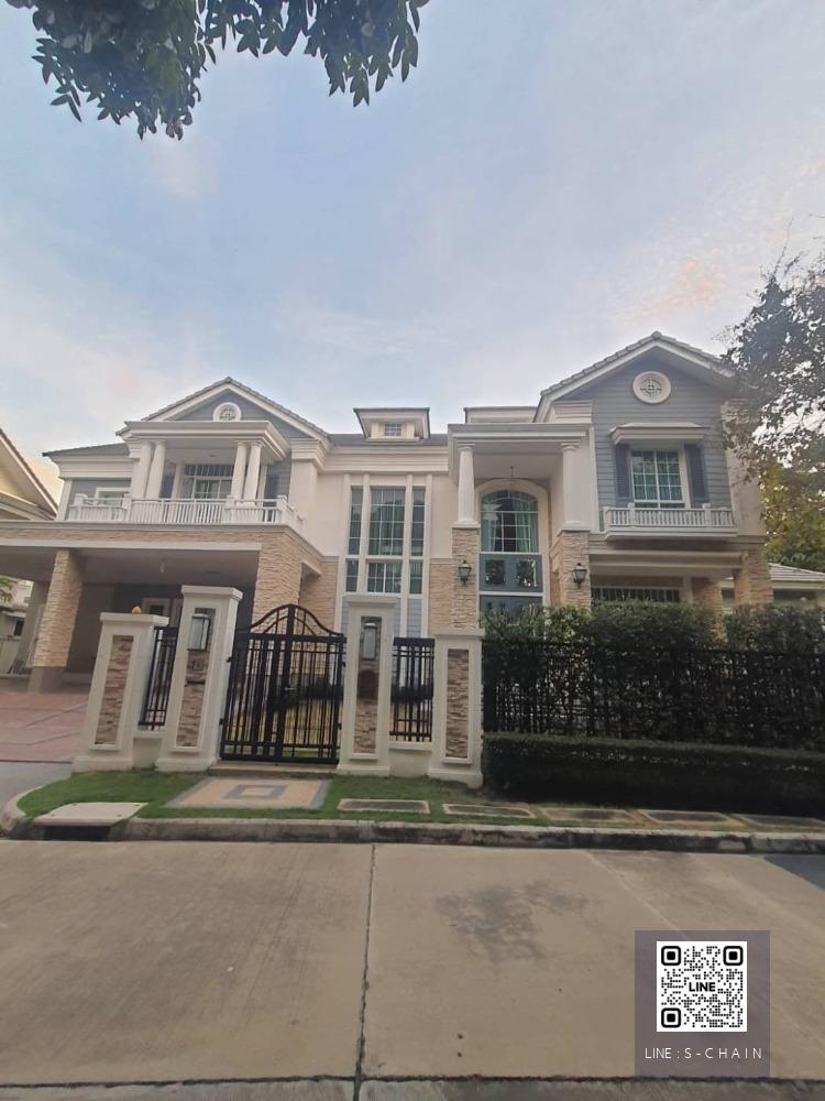 LUXURY SINGLE HOUSE FOR SALE>> Narasiri Bangna>> บ้านเดี่ยว 2 ชั้น สุดหรู ตกแต่งสวยครบ พร้อมเฟอร์นิเจอร์เครื่องใช้ไฟฟ้าครบครัน เดินทางสะดวก ตรงข้าม Mega บางนา #LV-MO484