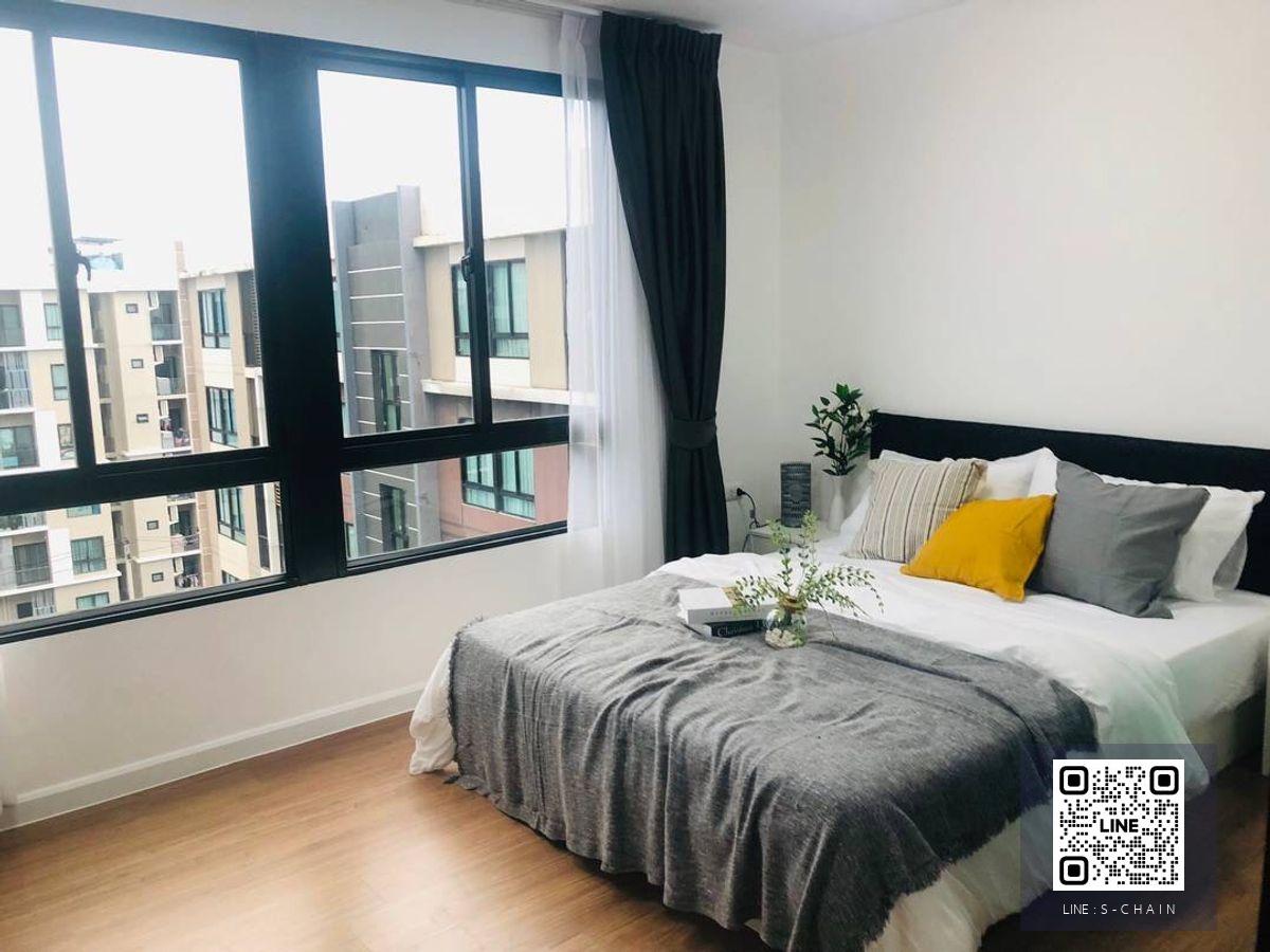 FOR RENT>> I Condo Salaya 2>> ใกล้ ม.มหิดล  พื้นที่​ 30.13​ ตร.ม.​ ตึก D ชั้น 8 ห้อง 1 Bedroom เฟอร์นิเจอร์ครบ พร้อมเครื่องซักผ้า #LV-MO1662