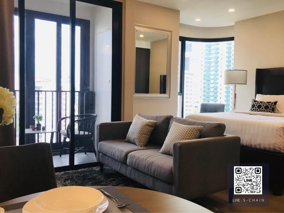 🌈FOR RENT>> Ashton Asoke>> ติด Interchanges MRT&BTS อโศก สุขุมวิท   ชั้น 14 (ห้องกระจกมุมโค้ง เห็นCity View แยกอโศก) #LV-MO1270