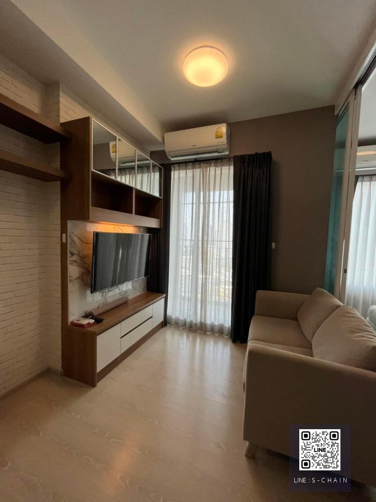 📣💖  For rent คอนโด ✦Chapter One Eco Ratchada - Huai Khwang✦บิ้วอินทั้งห้อง สวย ชั้น 15 🌟✨ #HF2093
