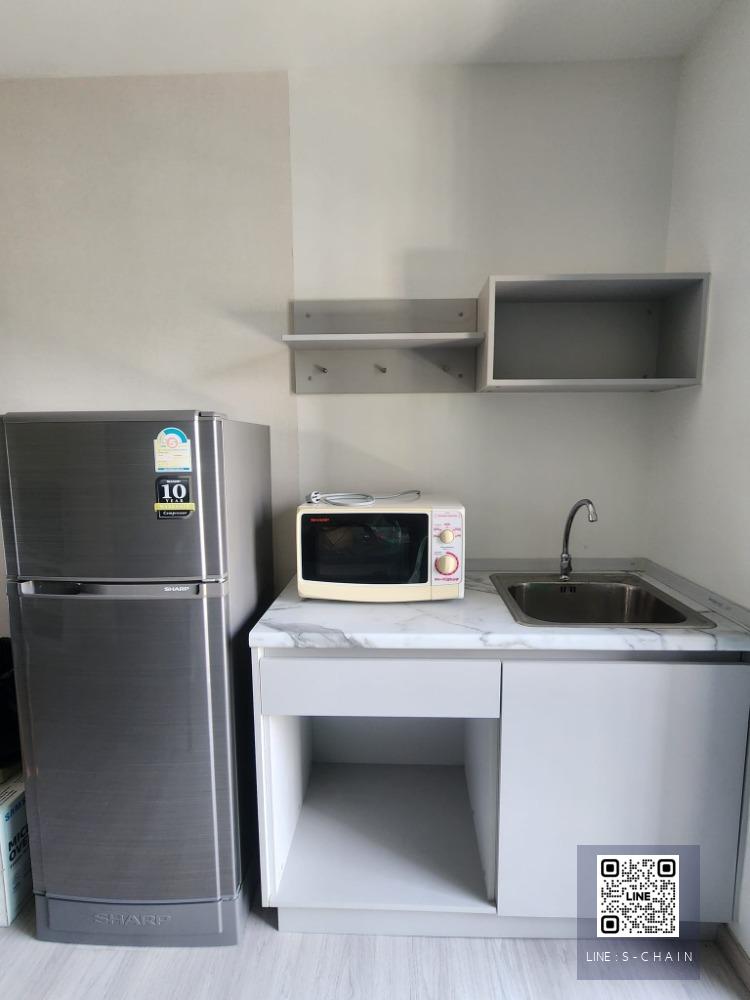 CONDO FOR RENT>> PlumCondo Ram60 Interchange>> ห้อง one bed 27 ตรม ชั้น 3 (ห้องหัวมุมไม่ติดใคร) #MO-1508