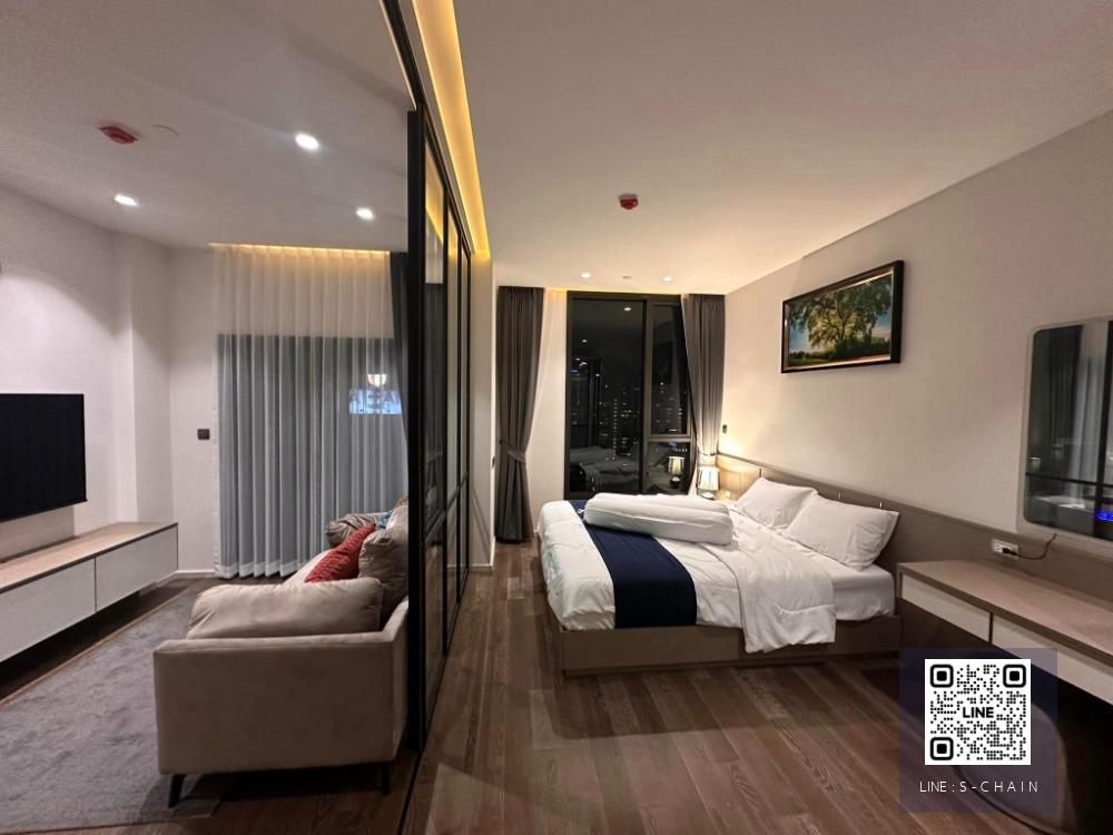 🔥FOR RENT>> MUNIQ Sukhumvit 23>> ✨ชั้น 18 วิวเมืองสวยมาก ห้องใหม่ แต่งสวย ห้องใหญ่ เฟอร์นิเจอร์ Built-in ใกล้ BTS อโศก #LV-MO1011