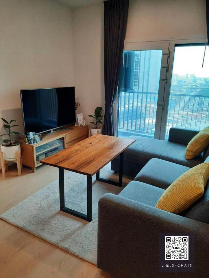FOR RENT>> The Tree Sukhumvit 71 - Ekkamai>> ห้องมุม วิวเมือง ฝั่งพระอาทิตย์ขึ้น 2 ห้องนอน ชั้น 12A ใกล้ Airport Link รามคำแหง #LV-MO481
