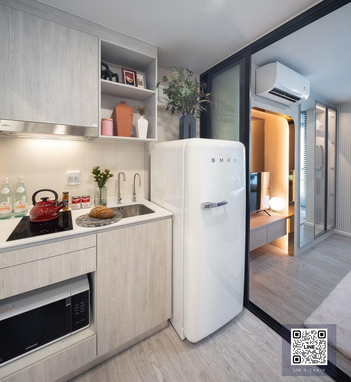 📢FOR SALE>> Atmoz Tropicana Bangna>> 🔥 ห้องสวย ตกแต่งครบ พร้อมอยู่ เดินทางสะดวก ติดถนนบางนาตราด ใกล้ MRT ศรีเอี่ยม /Central บางนา #LV-MO1502