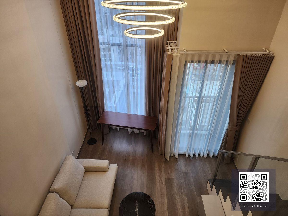 🌲✨FOR RENT>> Soho Bangkok Ratchada> 📢ห้อง Duo Space ใกล้ MRT ห้วยขวาง  ใจกลางทำเลรัชดาภิเษก-ห้วยขวาง เฟอร์นิเจอร์ครบ #LV-MO1918