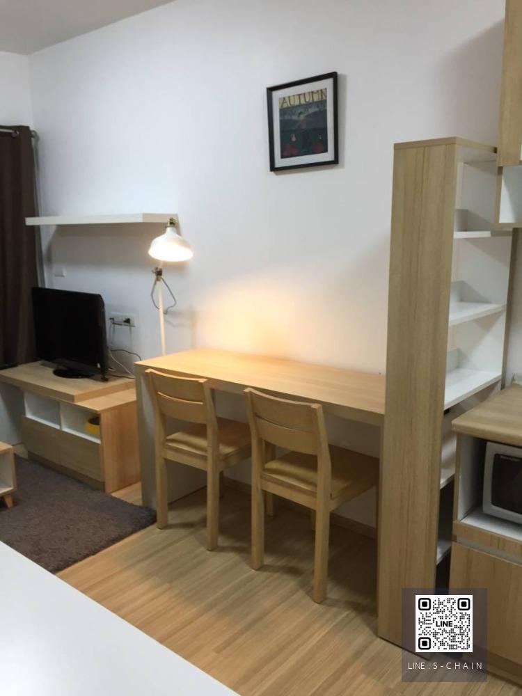 FOR RENT>> A Space Play Ratchada - Sutthisan>> ตึก A ชั้น 4 วิวสระว่ายน้ำ ตกแต่งเฟอร์นิเจอร์พร้อมอยู่  เดินทางสะดวก ใกล้ MRT สุทธิสาร #LV-MO166