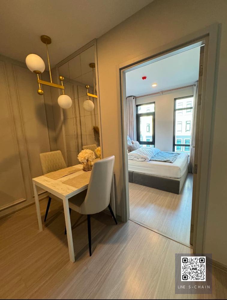 🎈FOR RENT>> Aspire Asoke - Ratchada>> 🌳 ใกล้รถไฟฟ้า MRT พระราม 9 และ Centralพระราม9 ขนาด35sqm. 1 Bed Plus  ชั้น 6 #LV-MO1310