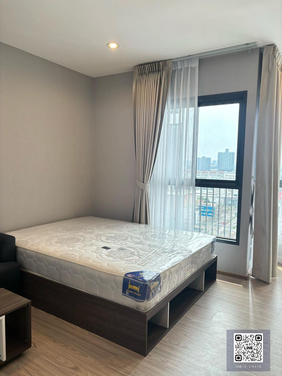 FOR RENT 📢The Tree Huamark Interchange 🔥 ชั้น17  ขนาดห้อง 23.02 ตร.ม ติดถนนใหญ่รามคำแหง ติด The Mall บางกะปิ 150 เมตร เฟอร์นิเจอร์ตกแต่งครบ #LV-MO1600