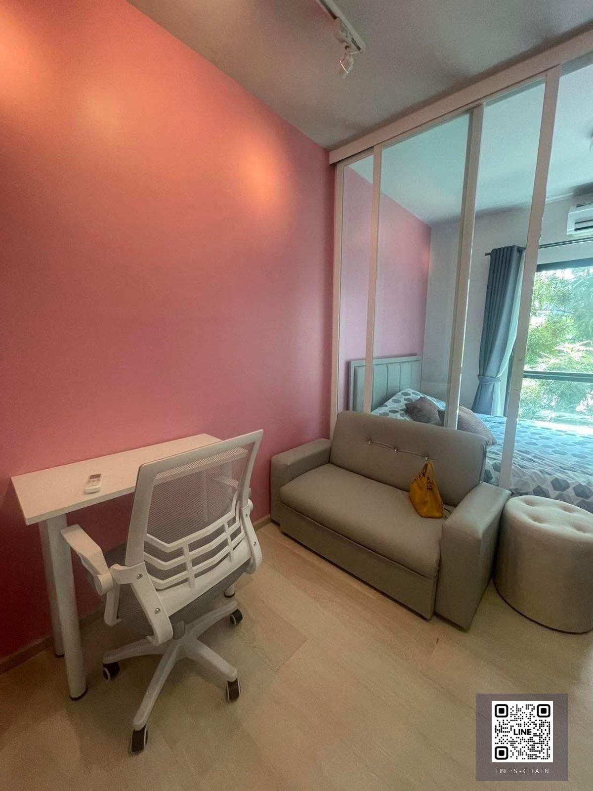 🌈FOR RENT🔥 Unio Ramkhamhaeng - Serithai>> ชั้น 2 อาคาร C หลังห้องไม่ทึบ อยู่หน้าโครงการ เฟอร์นิเจอร์ครบ พร้อมเครื่องใช้ไฟฟ้า ใกล้ NIDA /ม.รามคำแหง #LV-MO1558