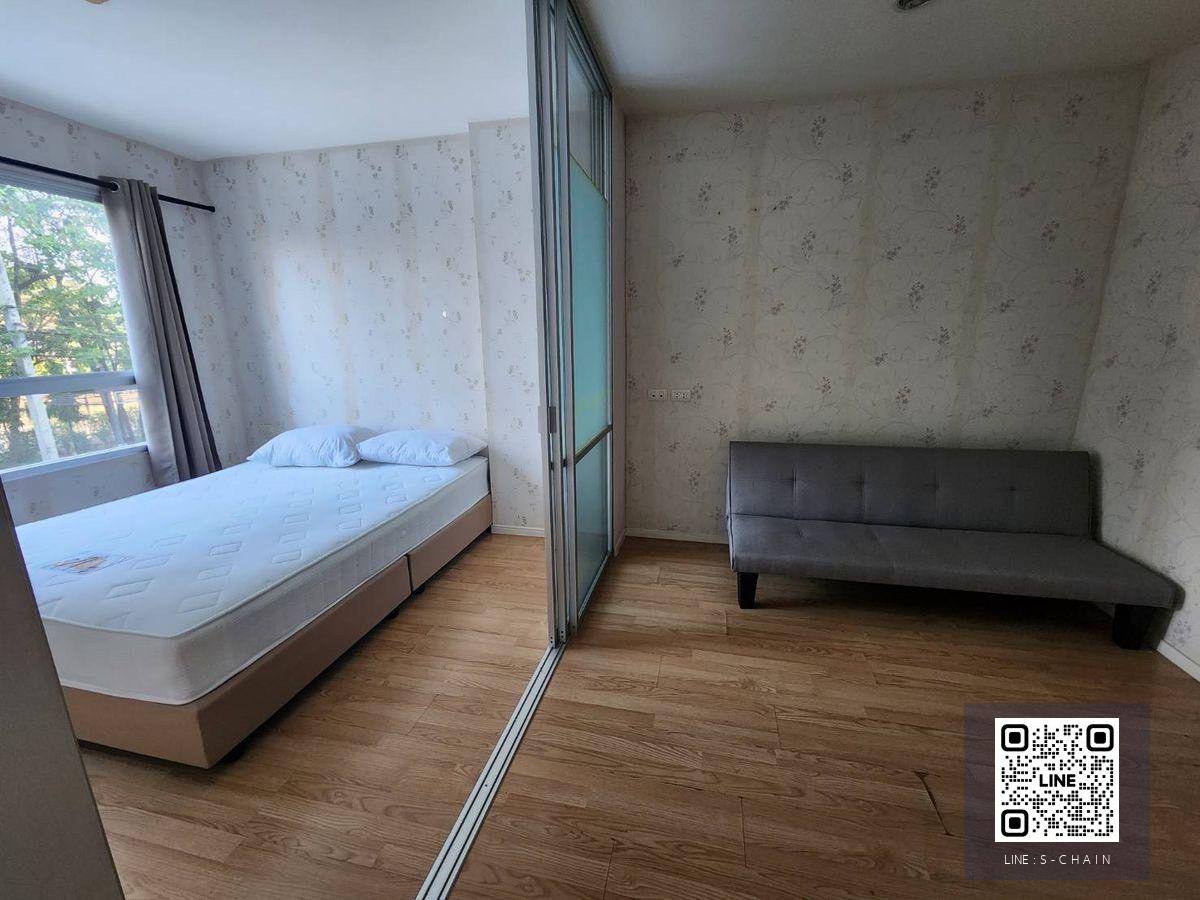 FOR RENT>> Lumpini Ville Onnut - Pattanakarn>> ใกล้ BTS ศรีนุช ขนาด 27 sqm  อาคารD2 หลังสุด ชั้น 2 เฟอร์นิเจอร์ครบ #LV-MO1789