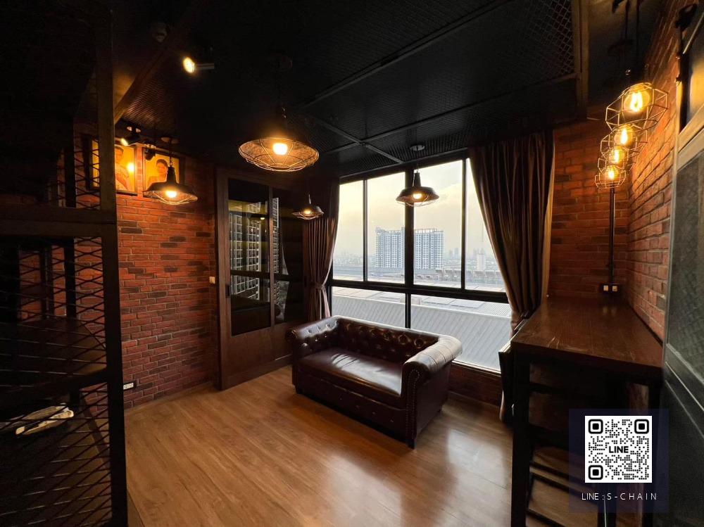 FOR RENT>> The Tree Interchange บางซื่อ>> ตึก A ชั้น 24 ห้องตกแต่งสไตล์ loft เฟอร์นิเจอร์ครบ เดินทางสะดวก ใกล้ MRT บางโพ/MRT เตาปูน #LV-MO206