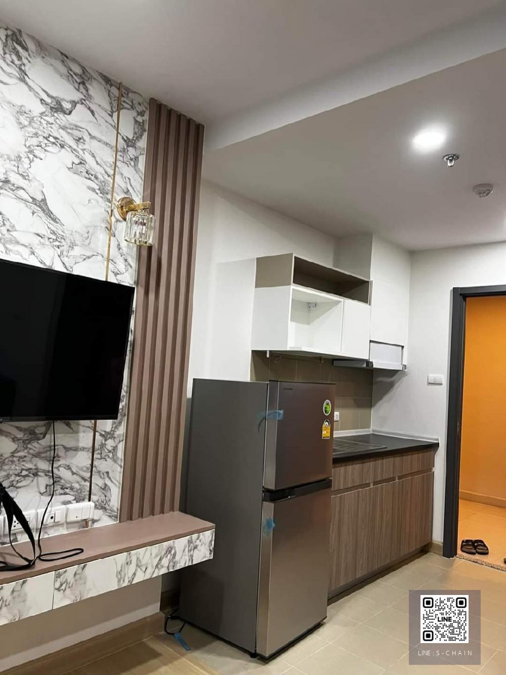 🌟 คอนโด ให้เช่า 🌟Supalai Veranda Ramkhamhaeng(Hua Mak)ขนาดห้อง 28 ตร.ม. ชั้น 8#M0-1151