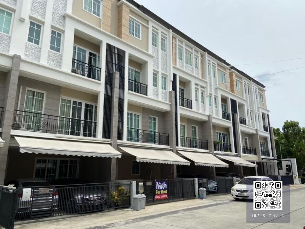 🌳🏬For rent ทาวน์โฮม 4 ชั้น ✦The Master @BTS Udomsuk✦ บ้านสวยมากก เฟอร์หรูตกแต่งอย่างดี ใกล้ BTS อุดมสุข✨💖  #HF1361