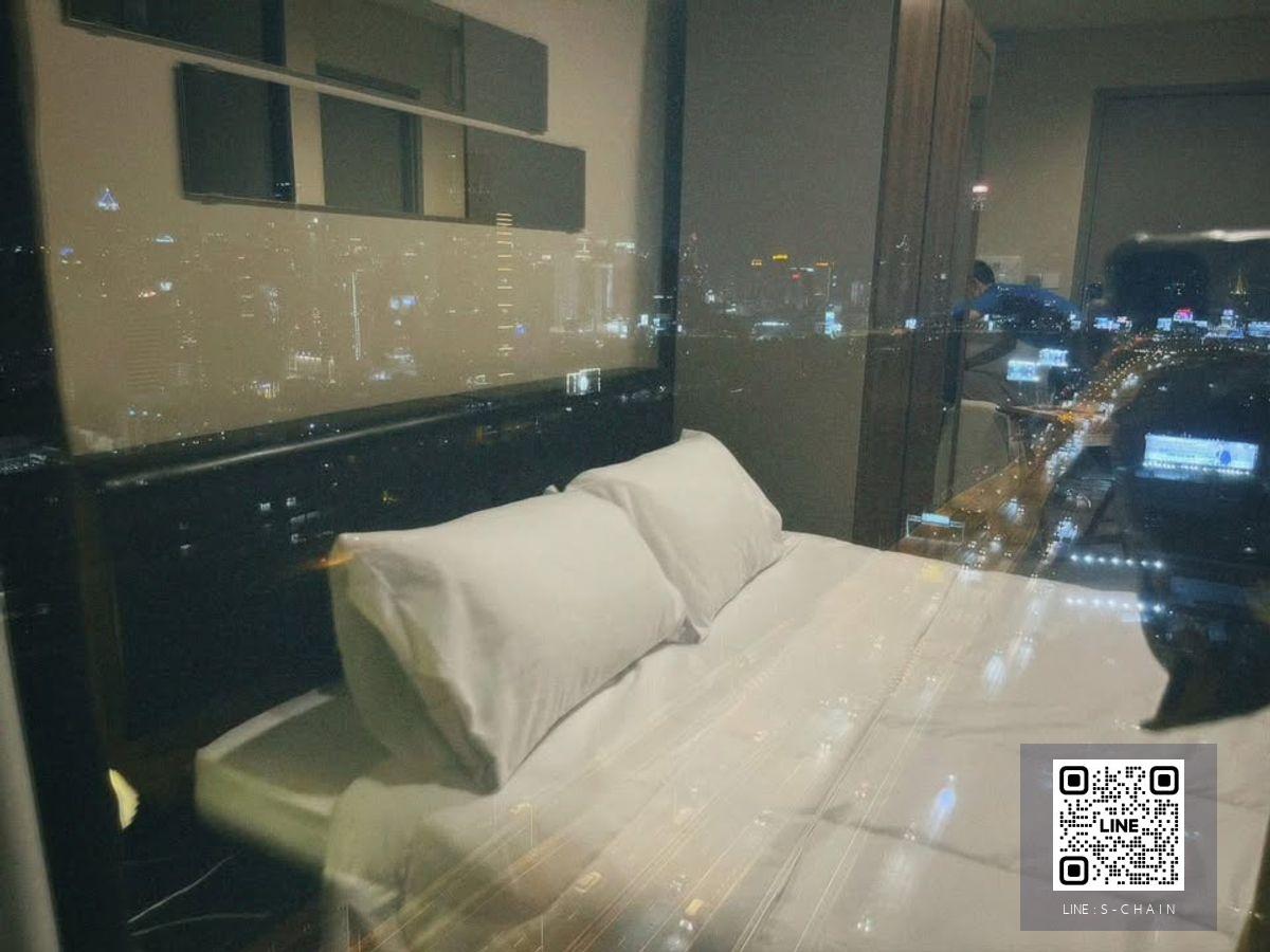 🍀FOR RENT🌺Life Asoke Hype  ห้องสตูดิโอ ขนาด 26.5 ตร.ม. ชั้น 35 วิวมักกะสัน  เฟอร์นิเจอร์/เครื่องใช้ไฟฟ้าครบ พร้อมเข้าอยู่ ใกล้ MRT พระราม 9 #LV-MO1573