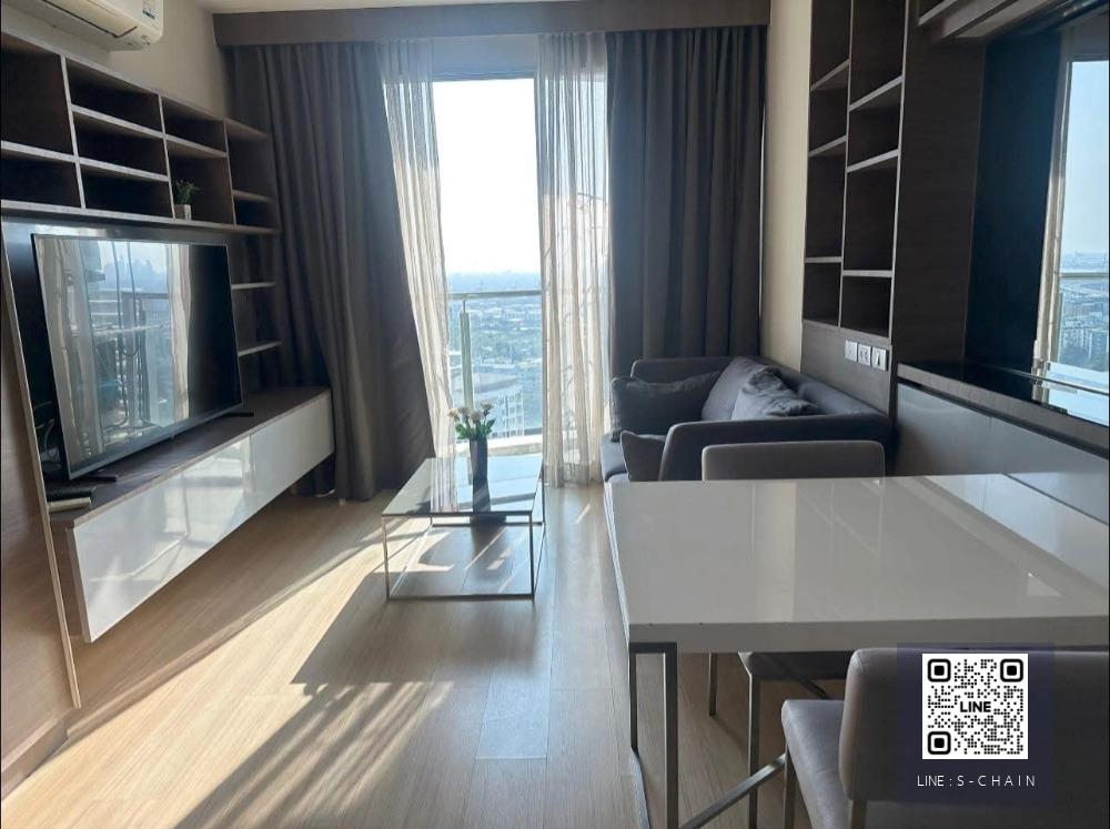 🍀FOR RENT>> 🌺Skywalk The Residences>> ติด BTS พระโขนง ชั้น 28 ห้องกว้างขนาด 54 ตรม ตกแต่งสวยเฟอร์นิเจอร์พร้อมเครื่องใช้ไฟฟ้าครบ #LV-MO1205