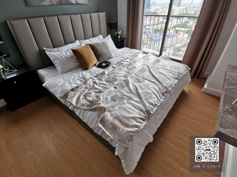 FOR RENT>> The Seed Mingle Sathorn - Suanphlu>> 42 ตร.ม. ชั้น 22 วิวเมือง เห็นตึกมหานคร ห้องมุม ใกล้ BTS ศาลาแดง/ช่องนนทรี #LV-MO263