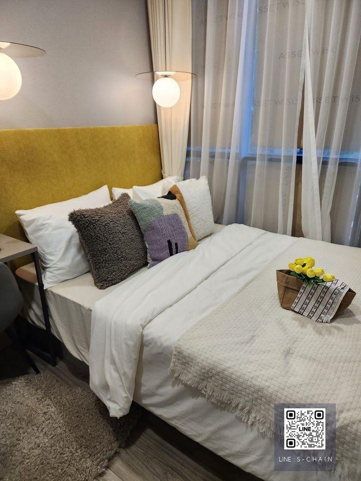 🌸🌼For rent คอนโด ✦Kave Mutant Salaya​ ✦ ตกแต่งบิ้วท์อินครบ สวยงาม ชั้น  2 อาคาร A 🌸🌼#HF975