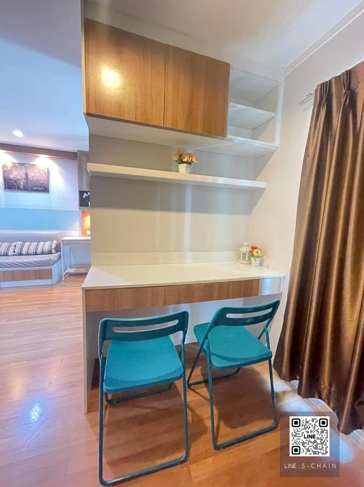 🎊🔥FOR RENT>> Lumpini Park Rama9 - Ratchada>> 26 ตรม ชั้น14 ตึก A วิวโล่งทิศตะวันออก บิ้วอินทั้งห้องสวย เครื่องใช้ไฟฟ้าครบ ใกล้ MRT พระราม 9 #LV-MO762