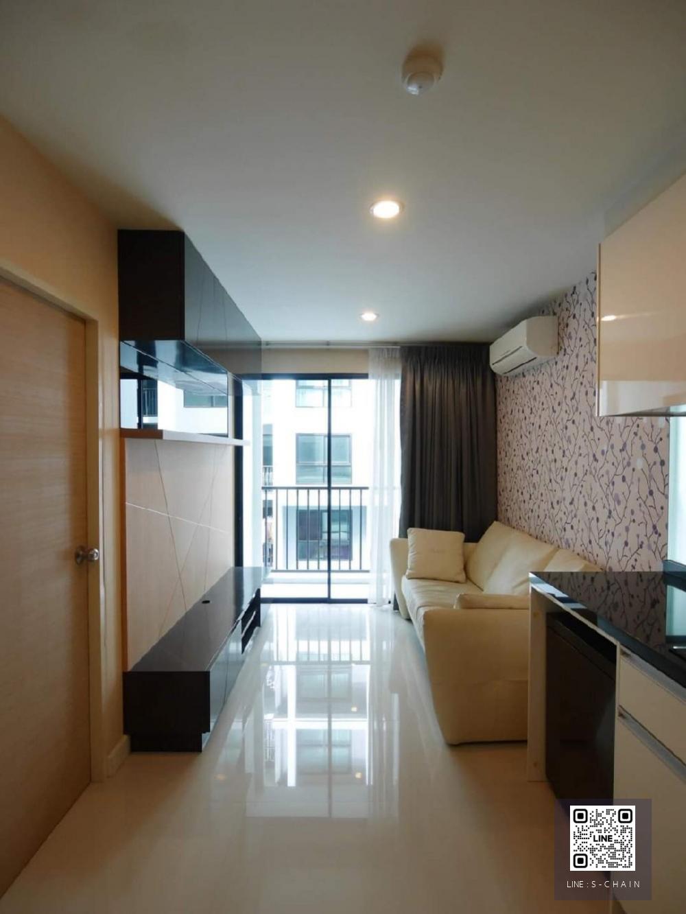 🍁 คอนโด ให้เช่า 🍁Metro Sky Ratchada ขนาดห้อง 30 ตร.ม. ชั้น 3#MO-1056