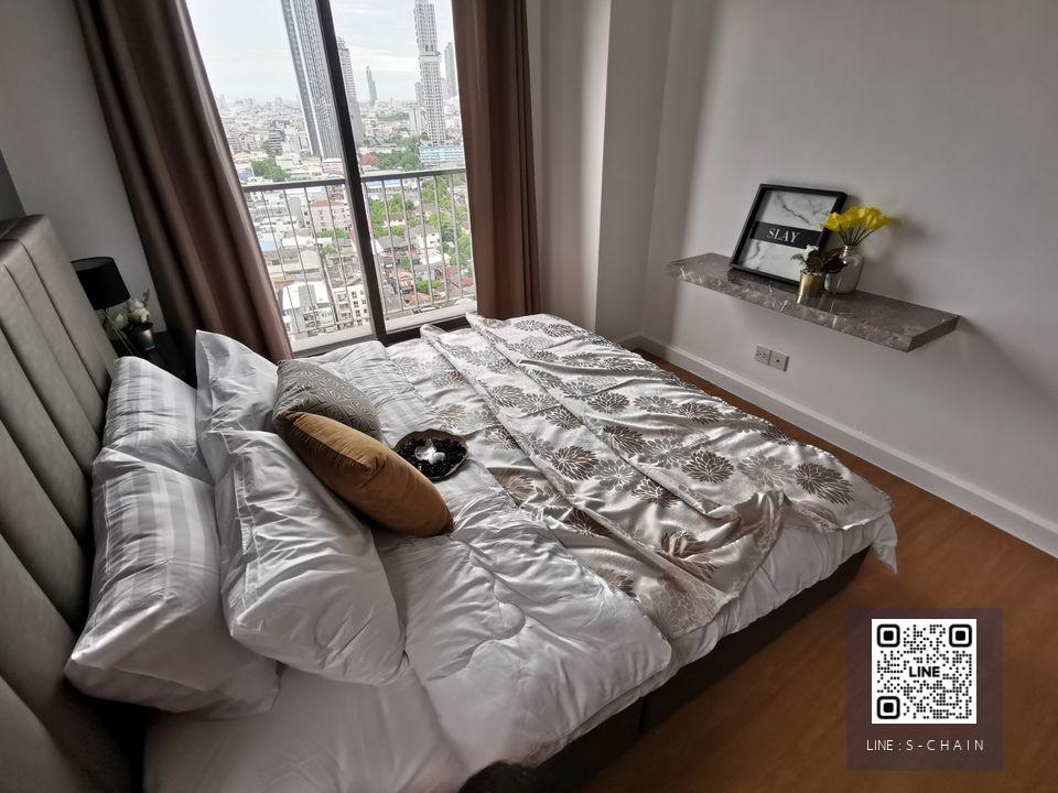 FOR RENT>> The Seed Mingle Sathorn - Suanphlu>> 42 ตร.ม. ชั้น 22 วิวเมือง เห็นตึกมหานคร ห้องมุม ใกล้ BTS ศาลาแดง/ช่องนนทรี #LV-MO263