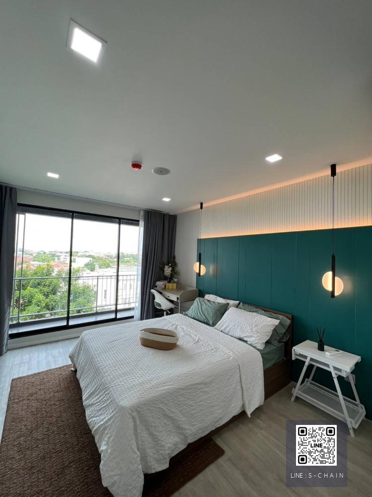 🎉🎄FOR RENT>> Atmoz Ladprao 71>> 🌺2 ห้องนอน ตึก B ชั้น 6 ขนาดห้อง 46 ตร.ม. เครื่องใช้ไฟฟ้าครบ พร้อมอยู่ บรรยากาศดี เดินทางสะดวก  #LV-MO703