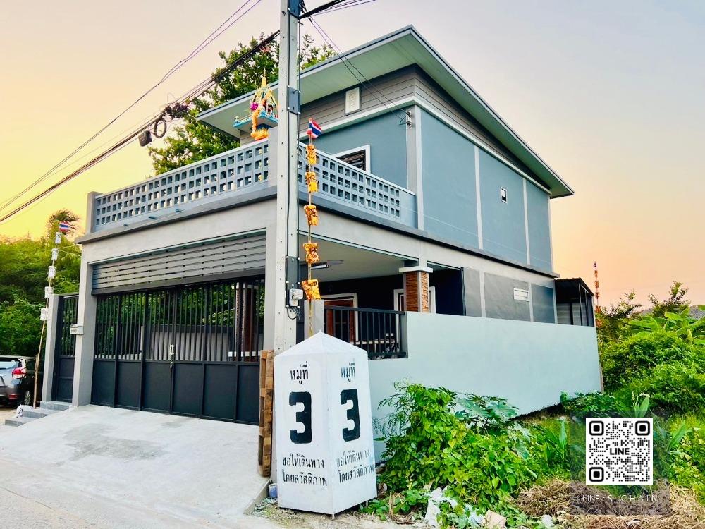 🏠 HOME FOR RENT>> บ้านเดี่ยว 2 ชั้น เพิ่งสร้างเสร็จ ขนาด 30 ตร.ว. 3 ห้องนอน วิวสวน โล่ง เย็นสบาย ใกล้ถนนวงแหวนรอบนอกตะวันตก ตลิ่งชัน- บางใหญ่ #LV-MO485
