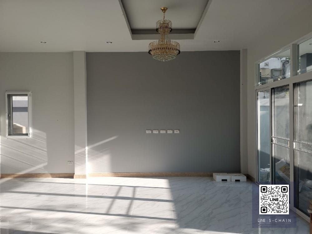 FOR RENT บ้านใหม่ 3 ชั้น ถนนประชาชื่น.>>บ้านอยู่ต้นซอย  ใกล้ MRT กลางบางซื่อ ใกล้ทางด่วน #MO-1538