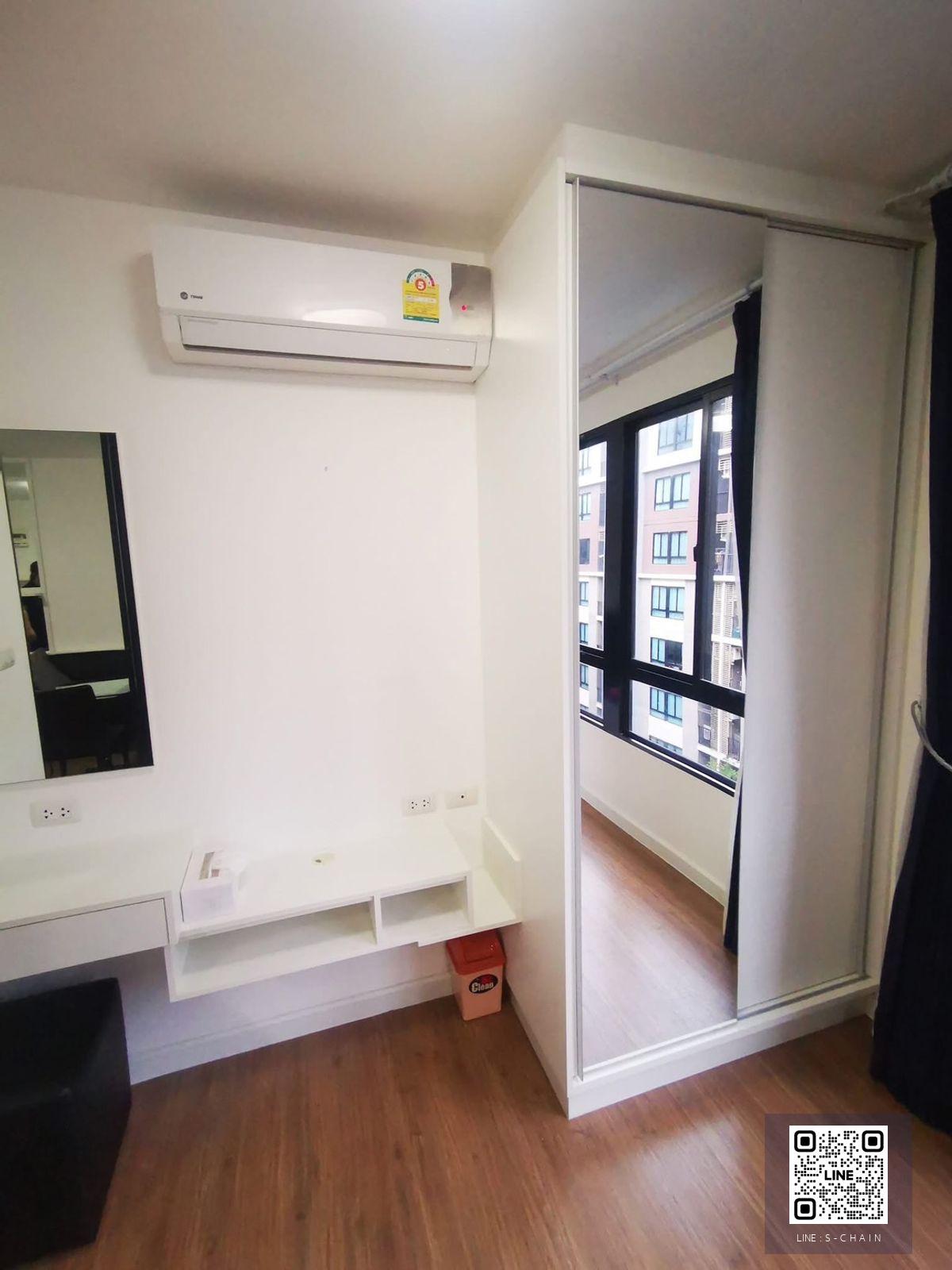 🌈FOR RENT>> I Condo Salaya The Campus 🌸 ใกล้ ม.มหิดล ชั้น 6 ตึก C ขนาด 30 ตร.ม เฟอรนิเจอร์ครบ #LV-MO1834