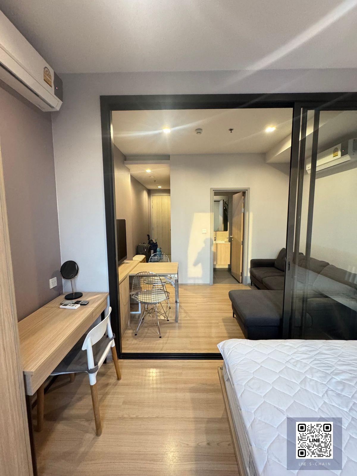 📢FOR RENT>> M Jatujak ✨ชั้น 28 อาคาร A วิวโล่ง เย็นสบาย ไม่ร้อน เฟอร์นิเจอร์ครบพร้อมเครื่องใช้ไฟฟ้า เดินทางสะดวกมาก ใกล้ BTS หมอชิต #LV-MO1748