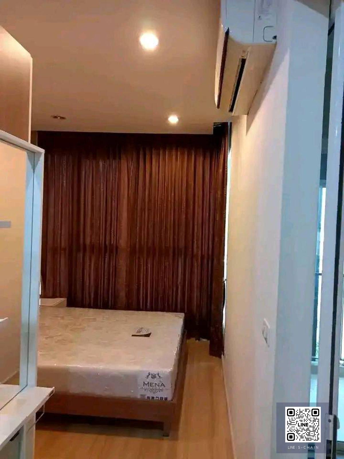 🔥FOR RENT📢Happy Condo Ladprao 101>> ✨ชั้น 7 ตึก G ห้อง Studio ห้องริม ติดบันไดหนีไฟ เฟอร์นิเจอร์ครบ พร้อมเครื่องใช้ไฟฟ้า ใกล้ Food Land #LV-MO1624