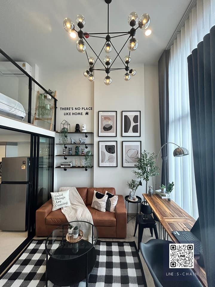 🌸FOR RENT>> 🍀Origin Plug & Play Nonthaburi Station>> ห้อง Duplex ชั้น 21 วิวสระว่ายน้ำ วิวสวยมาก ใกล้ MRT สถานีแยกนนทบุรี 1 เพียง 250 เมตร #LV-MO1138