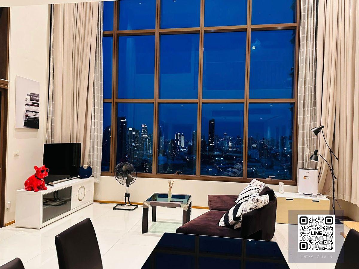 📢🔥FOR RENT>> The Emporio Place ⭐🌺ใกล้รถไฟฟ้า BTS พร้อมพงษ์ ห้อง Duplex 2 ห้องนอน ชั้น 29-30 วิวสวยมาก ตกแต่งครบ เฟอร์นิเจอร์พร้อมเครื่องใช้ไฟฟ้า #LV-MO1917