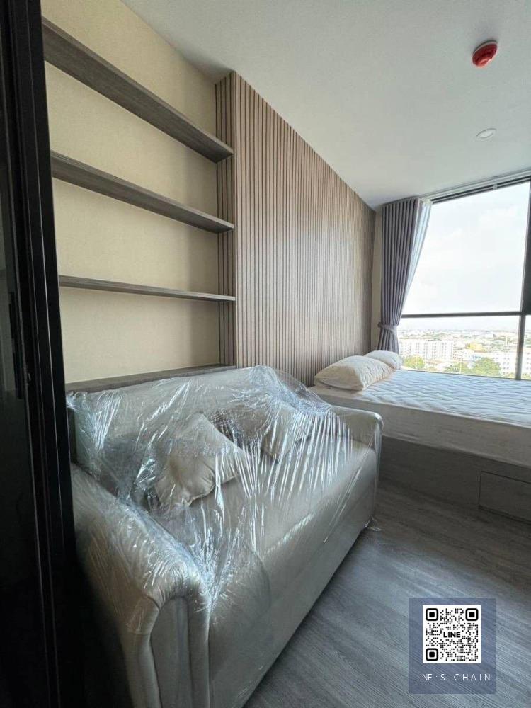 🌷FOR RENT>> The Origin Sukhumvit - Sailuat E22 Station>> ห้องใหม่ ชั้น 11 วิวรถไฟฟ้า เฟอร์นิเจอร์ พร้อมเครื่องใช้ไฟฟ้าครบ #LV-MO1215