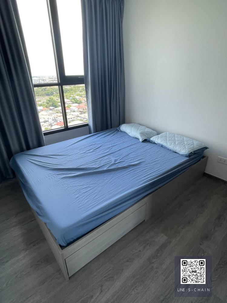 FOR RENT>> The Origin Sukhumvit - Sailuat E22 Staion>> 2 ห้องนอน ชั้น 18 เฟอร์นิเจอร์ครบ ใกล้ BTS สายลวด #LV-MO383