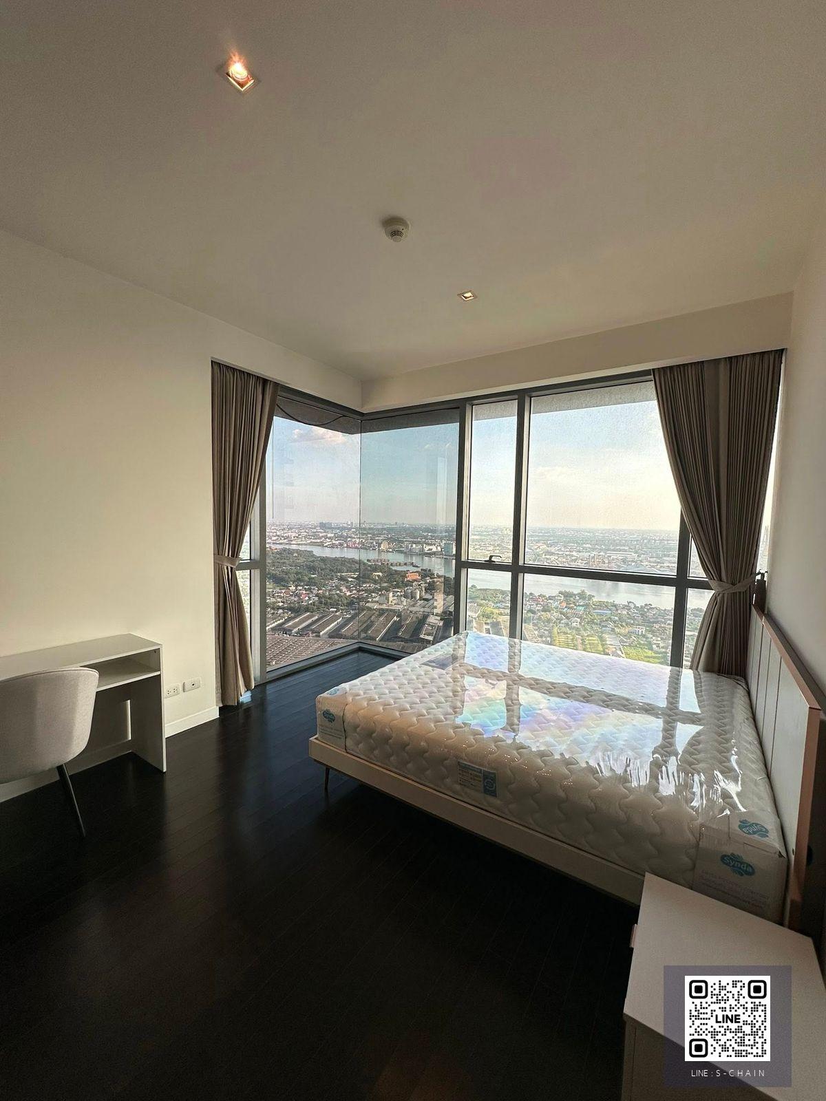 📢⭐FOR RENT>> The PANO Rama 3 ✨คอนโดริมแม่น้ำเจ้าพระยา  ชั้น 46 วิวแม่น้ำเจ้าพระยาและสะพานภูมิพล 1 ขนาด 129.2 ตร.ม. 2 ห้องนอน ห้องสวย เพิ่ง Renovate เฟอร์นิเจอร์ใหม่ ความเป็นส่วนตัวสูง  #LV-MO1952