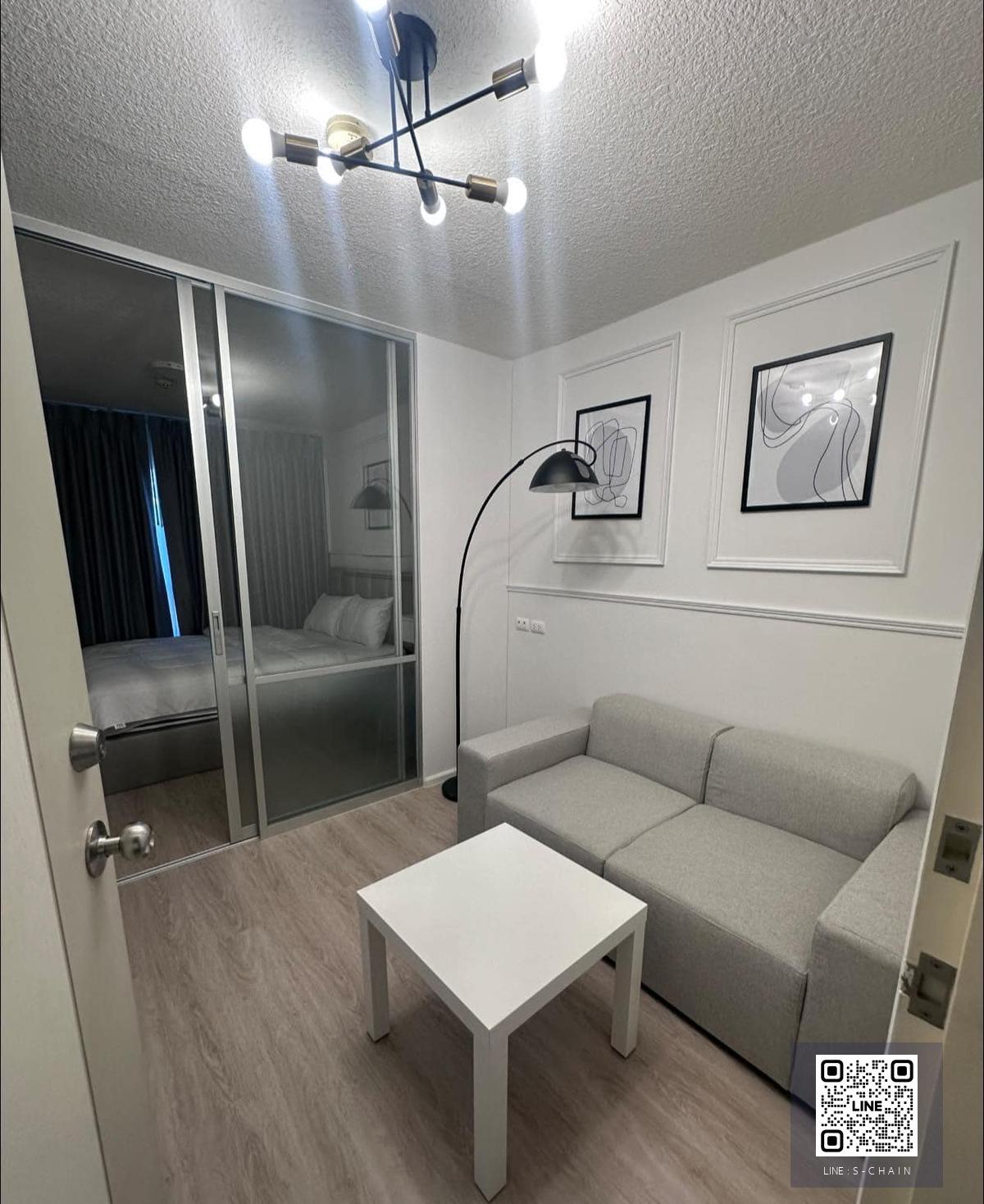 🌸FOR RENT>> Lumpini Ville Onnut - Ladkrabang2>> ห้องขนาด 26 ตร.ม. ตึกD ชั้น2  เฟอร์นิเจอร์ Built-in ใกล้สนามบินสุวรรณภูมิ #LV-MO1471