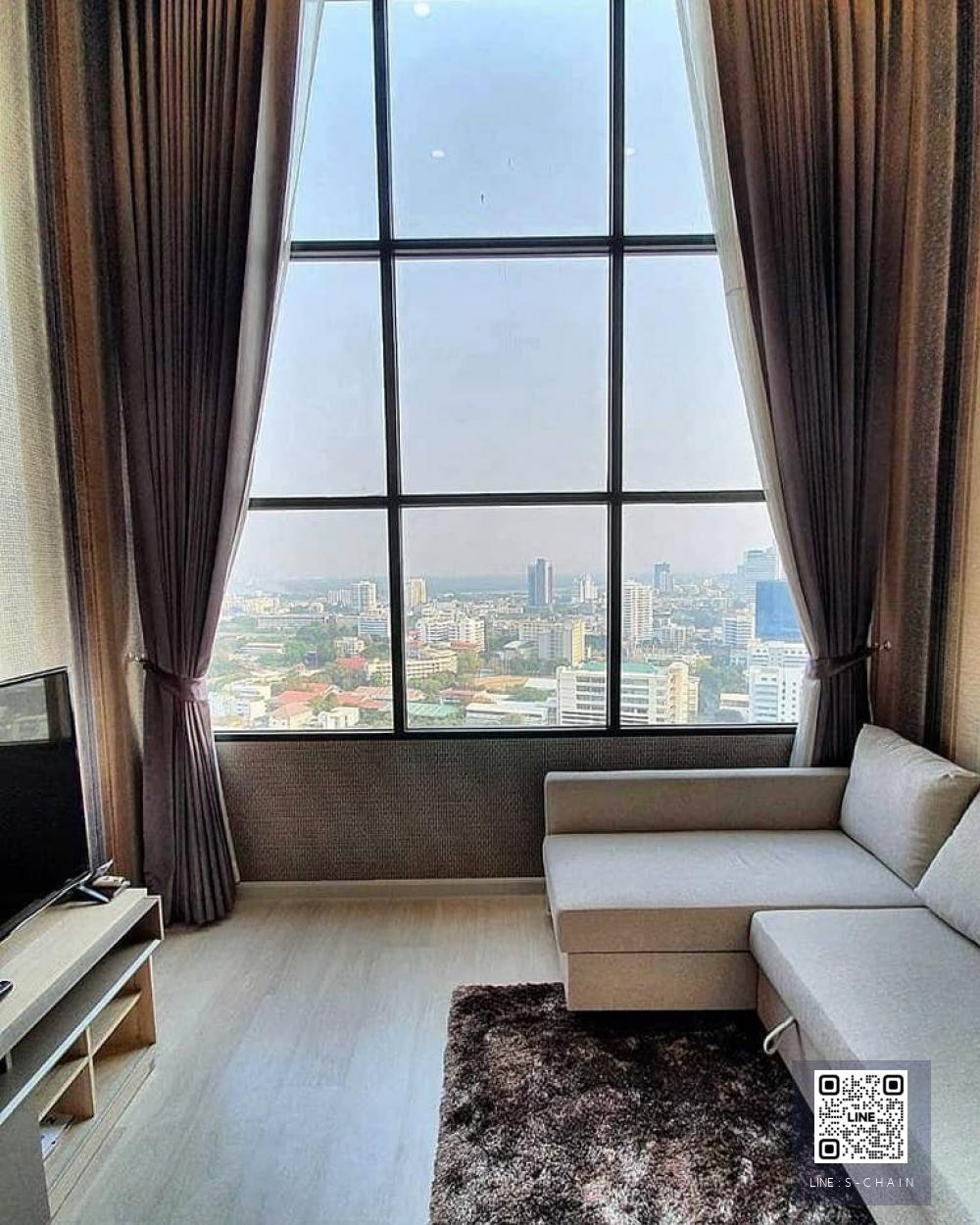 💥 คอนโด ให้เช่า 💥Knightbridge Prime Sathonขนาดห้อง 38 ตร.ม. ชั้น 30#MO-1216