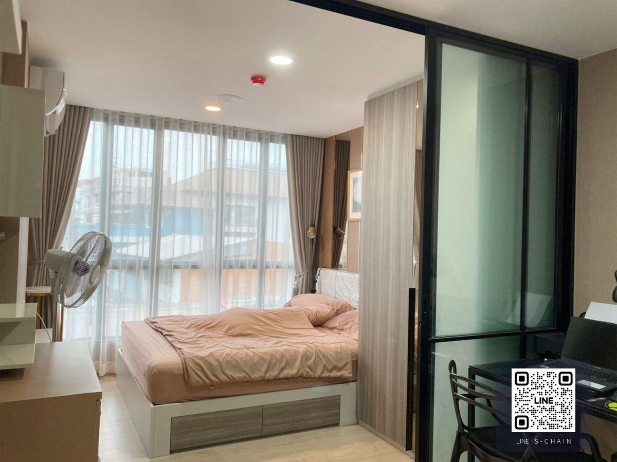 ⭐FOR RENT>> The Cube Urban Sathorn Chan>> ✨📢ใกล้ทางด่วน ชั้น 4  ระเบียงหันทิศตะวันออกเฉียงใต้ แดดไม่ร้อนมาก  ภายในตกแต่งครบพร้อมเฟอร์นิเจอร์ #LV-MO1855