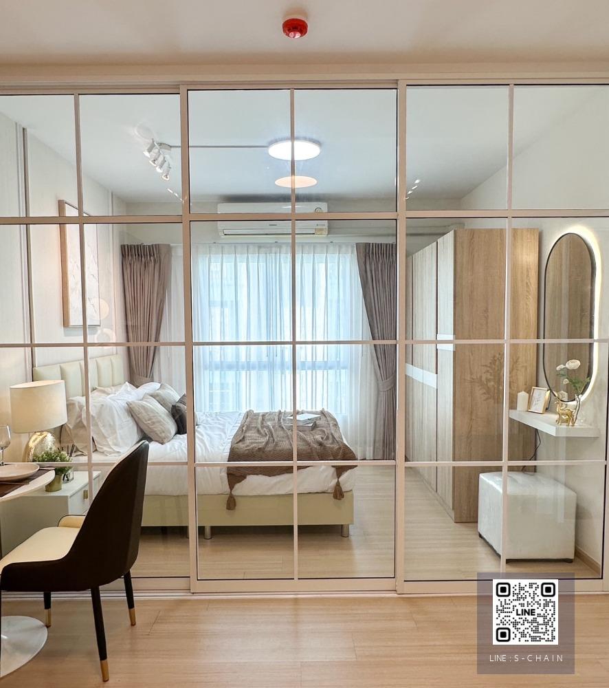 🍀🌈FOR SALE>> Unio Charan 3>> ตึก H ชั้น 7 ห้องสวย ตกแต่งเฟอรนิเจอร์ครบ ภายในโครงการบรรยาด เงียบสงบ เดินทางสะดวก ใหล้ MRT ท่าพระ /ม.สยาม #LV-MO958