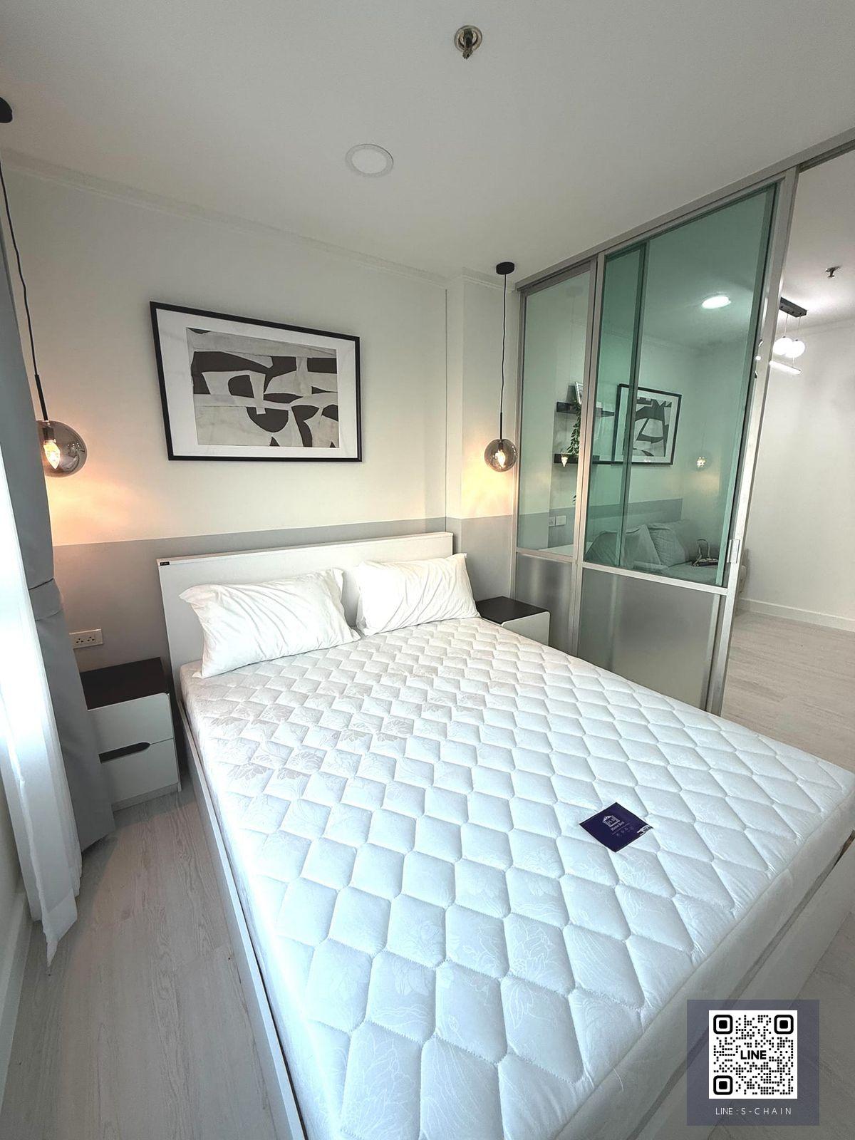 🔥FOR RENT>> Lumpini Ville Sukhumvit 109 - Bearing>> ห่างจากBTS แบริ่ง​ 2.9ก.ม.(มีรถตู้รับ-ส่ง)​ ชั้น 8 ขนาดห้อง 26 ตร.ม. เฟอร์นิเจอร์ครบ #LV-MO1753