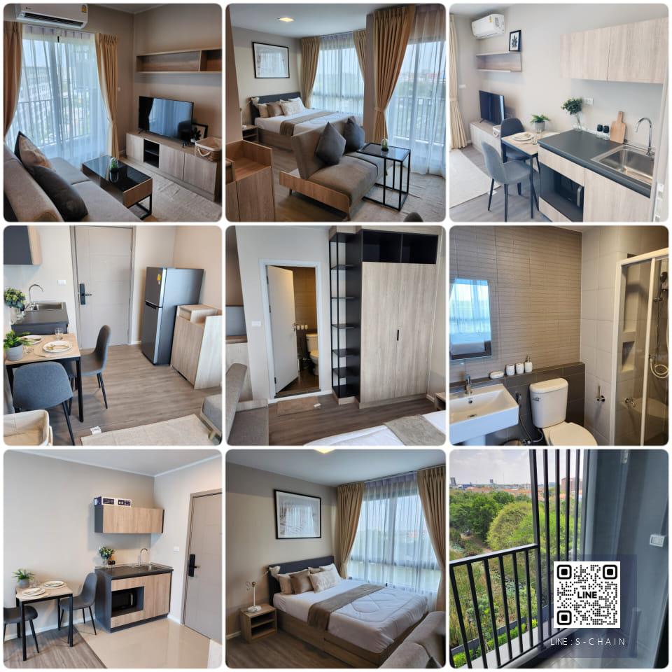 CONDO FOR RENT>> D Condo Hideaway Rangsit>> ตรงข้าม ม.ธรรมศาสตร์ รังสิต #MO-2043