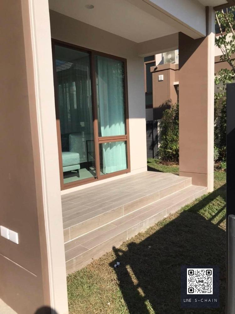 HOME FOR RENT>> บ้านเดี่ยว 2 ชั้น หมู่บ้านบุราสิริ กรุงเทพกรีฑา เดินทางสะดวก ใกล้พระราม 9 สนามบินสุวรรณภูมิ เฟอร์นิเจอร์ครบ พร้อมอยู่ #LV-MO316